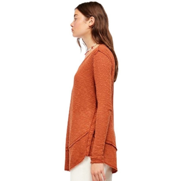 Free People open air hacci top myrrh small - Picture 3 of 8